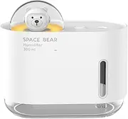 Baby Humidifiers for Nursery | Air Humidifiers for Bedroom,300ml Plant and Baby Cold Fog Humidifier, Continuous Spraying for 4 Hours Super Quiet, Easy to Use and Clean, Green Helves