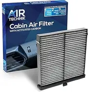 AirTechnik CF12140 Cabin Air Filter w/Activated Carbon | Fits Mazda 2 2021-2025, CX-3 2016-2022, Scion IA 2016, Toyota Yaris 2019-2022, Yaris IA 2017-2018 -D09W-61-J6X