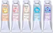 Glow in The Dark Artist Professional Oil Paint Luminescent Phosphorescent Self-Luminous Paint Glow Cubed (Sets, White)