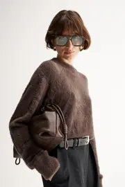 Tate Knit Chocolate Size 8 | Elka Collective