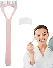 Eyelash Separator Tool - Lash Grooming Brush, Eye Makeup Comb | Multifunctional Beauty Accessory Used During Travel Touch-Ups, Daily Makeup Routine or Outdoor Cosmetic Applications