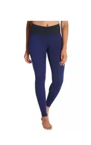 CALIA Jacquard Leggings - Caviar/Pigment Purple - XS