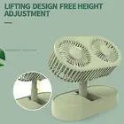 Mini Fan Adjustable Usb Powered 360 Degree Rotating Mini Fan Solid Color