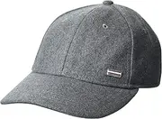 [Tommy Hilfiger] Men's Lux Baseball Cap, Grey Melange, OS