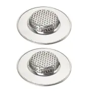 Pack of 2 Sink Strainers Reliable Sink Drainers Stainless Steel Strainer Plug