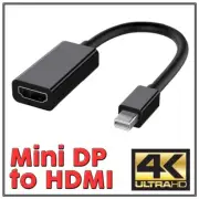 Mini DisplayPort DP Thunderbolt to HDMI Adapter Cable for MacBook Pro Air iMac