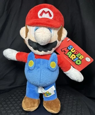 Mario Plush (10 inch) (Super Mario Bros. Nintendo) (New with tag)