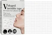 Face Lift Tape Invisible,100 Strips Facial Tape Face Lift,Instant Face Lift,V Shape Face Lift Tapes,Face Tape Lifting Invisible,Face Lifting Tape Patches Stickers For Face Skin Hide Lines Wrinkles.