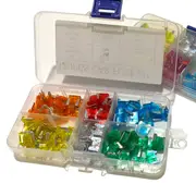 120 Piece Car Fuse Assortment Kit