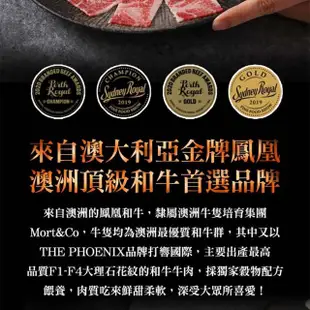 【享吃肉肉】任選999免運 澳洲金牌鳳凰和牛雪花肉片1包(100g±10%/包 火鍋肉片)