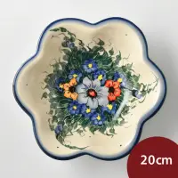 在飛比找momo購物網優惠-【波蘭陶】Cerraf 花型深盤 造型盤 陶瓷盤 菜盤 水果