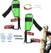 Tree Climbing Spikes - Adjustable Climbing Spikes, plasticc Tree Spikes | Comfortable Steel Tree Climbing Tool, Multifunctional Outdoor Gear Tool For Hunting Observation Picking Fruit Jungle Survival