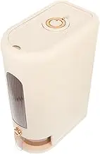 SHOWERORO Airtight Rice Storage Dispenser with Built Freshness Box for Rice Flour Nuts and Beans Easy to Clean Grain Storage Container Creamy