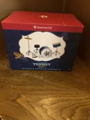 American Girl Logan Rhythmic Drum Set NIB NRFB RETIRED