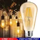 6/18/30Pcs Vintage E27 ST64 Filament LED Light Bulb Industrial Edison Lamps Bulb