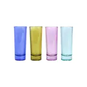 Here's How Gracie Shot Glasses Assorted 65ml (Set of 4)