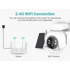 Solar Camera Wireless Ultra HD Rotatable Human Tracking Full Color Night Vis Hot