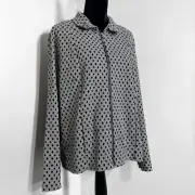 Chico's Perfect Stretch Jaquard Jannice Pattern Jacket NWT Collared Comfy