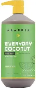 Alaffia Everyday Coconut Body Wash Coconut Lime 950ml