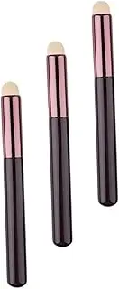 OFFIGAM 3pcs Lip Brush Artificial Fiber Makeup Blending Brush for Lip Gloss and Lipstick for Smudging for Home Use and Professionals