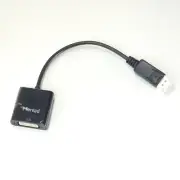 Moread DisplayPort (DP) to DVI Adapter, Gold-Plated Male to Female