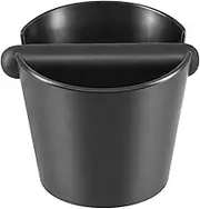 Espresso Coffee Knock Box, Espresso Accessories, ABS Coffee Grind Knock Box, Coffee Espresso Knock Box Dump Bin Grind Waste Bin with Removable Detachable Knock Bar and Non-Slip Base