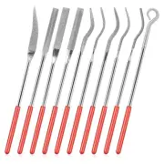 10 Pcs Diamond Needle File Set 5.5inch Assorted Diamond File Set Wood1742