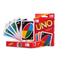 在飛比找蝦皮購物優惠-【UNO】UNO紙牌優諾撲克牌桌游紙牌卡牌游戲牌多人聚會紙牌