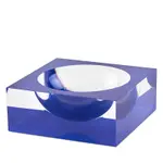 Tizo Small Lucite Bowl, Blue