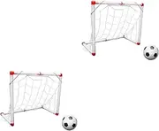 SUPVOX Folding Soccer Goal Door Soccer Mini Toy Soccer Gate Football Net Sports Toys Football Playing Net Football Kits Football Footballs Indoor Soccer Ball