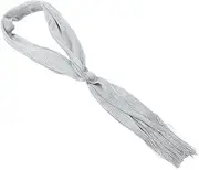 [Baluue] Metallic Wedding Shawls Bridal Jewelry Silver Party Scarf Polyester Sparkling Wraps