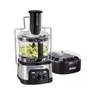 Hamilton Beach Professional Stack & Snap Food Processor & Veggie Spiralizer f...