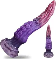 10.63" Tentacle Dildo Fantasy Dildo Sex Toys, Long Dildo Soft Silicone Dildo with Strong Suction Cup, Animal Octopus Dildo Tapered Alien Dildo, Slim Thin Monster Dildos for Beginner Anal Sex Toys for Women & Men