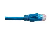 Hypertec 5m RJ45-RJ45 Cat6A 4 Pair PVC Unshielded Patch Lead Blue