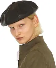 [UNDERCONTROL] Bio Washed Cotton Classic Castro Octagonal Pattern Adjustable Painter Beret Hat Unisex Hunting Cap Korea
