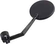Tihebeyan ABS Bicycle Mirror, Convex Bicycle Mirror for Better Visibility, Cycling Accessory