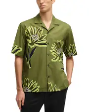 Boss C-Lars Short Sleeve Floral Shirt