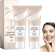 Tanrewsis Purifying Exfoliating Gel, Tanrewsis Exfoliating Purifying Gel for Skin, Gentle Cleansing & Moisturizing, Facial Scrub for Body & Face, Facial Cleanser Exfoliator for All Skin Types (2pcs)