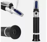 RZ Aquariums Salinity Refractometer Seawater Marine Fish-Keeping Dual Scales ...