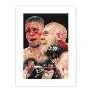 Wayne Maguire Tattooed McGregor Diaz Inked Ikon Canvas Art Print
