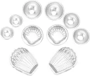 Handmade Aluminium Alloy Bath Bomb Soap Molds Set for Homemade Craft Soap Mold, Cake Mold, Chocolate Mold ＆ Ice Tray(#4)