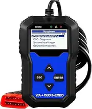 OBD2 Diagnostic Scanner for Car VAG Suitable for VW Suitable for Audi ABS Airbag Reset Oil Service Light EPB Diagnostic Tool Better VAG COM (Blue)