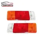 Tail Lights W/ Bulbs Square Plug For Toyota Hilux TRAY UTE / Cab Chassis 84-18