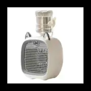 Portable Mini Air Conditioner Fan USB Air Cooler Fan Humidifier 3 Speed 2 Mode S