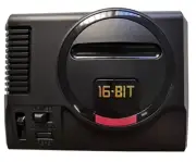 Mini G1 Classic Family Mega Drive Console 168 Games AV output + HDMI Adapter