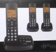 Ativa DECT 6.0 Cordless Phone System w/ Answering & Speakerphones WPS05, NIB