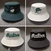Malbon Golf Cap Bucket Hat bucket hat White Black Green from Japan