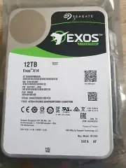 NEW Seagate ST12000NM0008 Exos X14 7200RPM 3.5" SATA 12TB Hard Drive