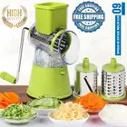 Rotary Cheese Parmesan Grater Vegetable Slicer Chopper for Cooking FREE SHIPPING