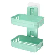 1 Pc Soap Dish Soap Cleaning Storage Drill Free Soap Holder for Kitchen